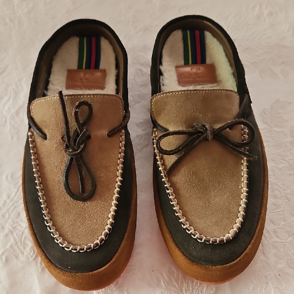 Paul Smith Loafer Slip-on Shoe. Leather Lined /Suede.  New,No Tag.  Men's Size 6